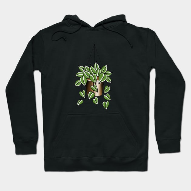 Hanging basket pothos Hoodie by NicoleHarvey